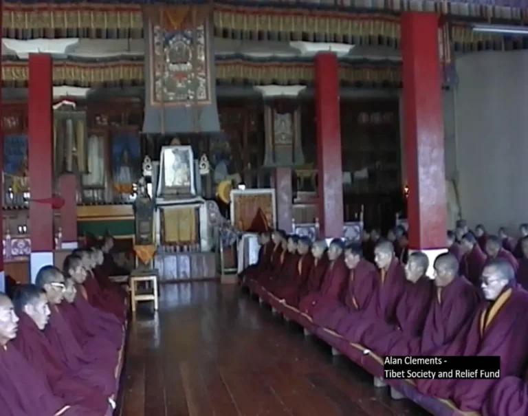 Gyuto Tantric Monastery at Tenzin Gang in Bomdila 2002