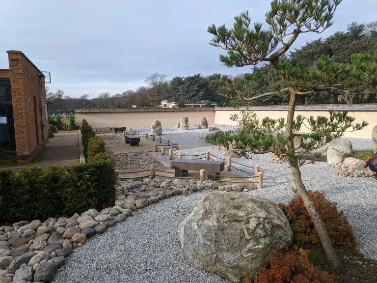 Danescourt Cemetery Japanese garden, Tettenhall, U.K.